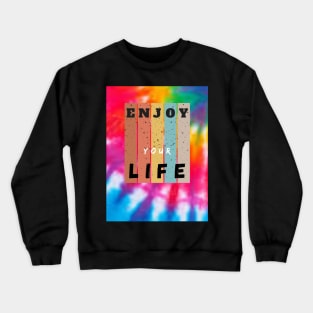 Thrive for Joy - Tie-dye Crewneck Sweatshirt